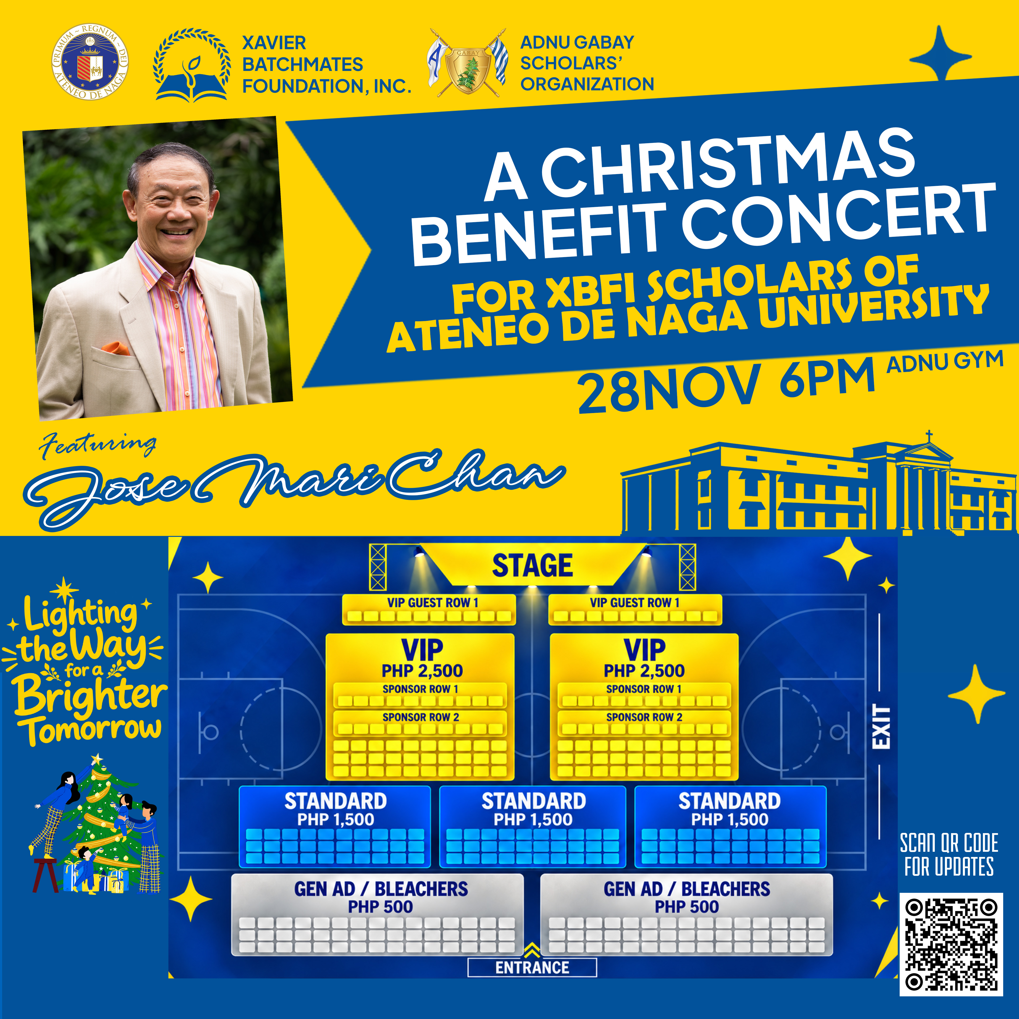 Jose Mari Chan Benefit Concert Seats